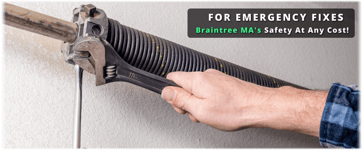 Broken Garage Door Spring Braintree MA